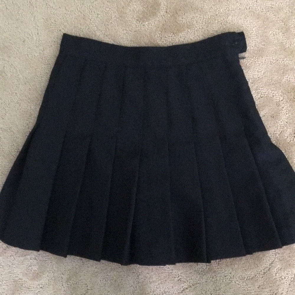 American Apparel black tennis skirt